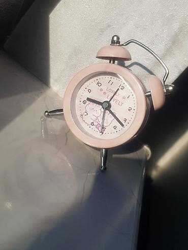 -Pink Standing Clock- lalafo.az -da -Pink Standing Clock-