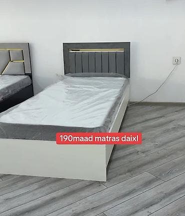 Yataq çərçivəsi + matras - Ölçü: 190 sm uzunluq (mətndə “190maad
