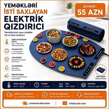 🔥 Qidaları İsti Saxlayan İstilik Məti 🍲 Restoranlar, kafelər və