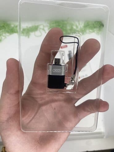 iphone ucun flash kart: Orginal xo otg ✅marka:xo ✅model:xonb149g ✅yükləmə sürəti 2.4a — 4
