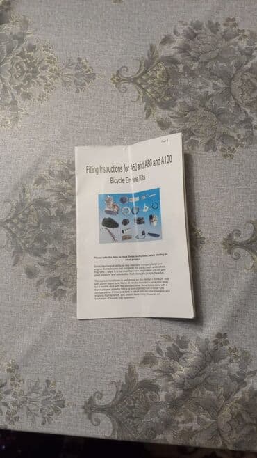 balaca moto: Mühərrikli velosiped - Şassi: şəhər tipli çərçivə, 26” təkərlər, ön — 4