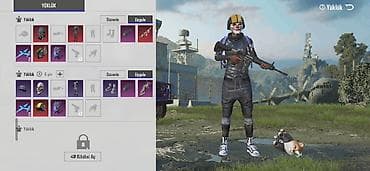 PUBG Mobile hesabı – zəngin kolleksiya və nadir kosmetikalar -