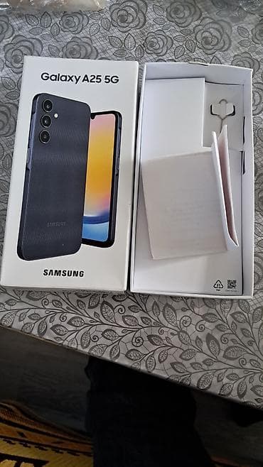 samsung pultu: Samsung Galaxy A25, rəng - Mavi, Sənədlərlə — 1