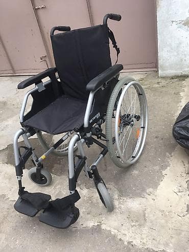 Tibbi maskalar: Mexi növ əlil arabası - Yüngül və möhkəm alüminium çərçivə - Böyük — 1