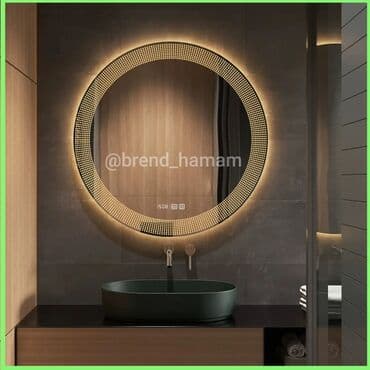 hamam guzguleri satisi: Güzgü Divar üçün, Dairə — 1