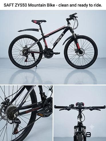 veıosiped: SAFT ZY550 dağ velosipedi - 24" təkərlər, kobud örtüklərdə yüksək — 1