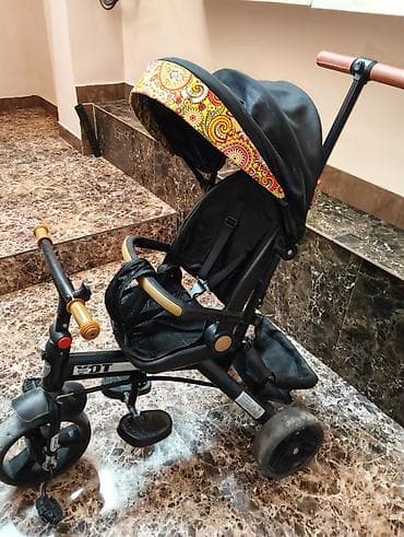 usag donu: Satılır Uşaq üçün 3 təkərli velosiped-araba (trike) ön təkərdə — 3