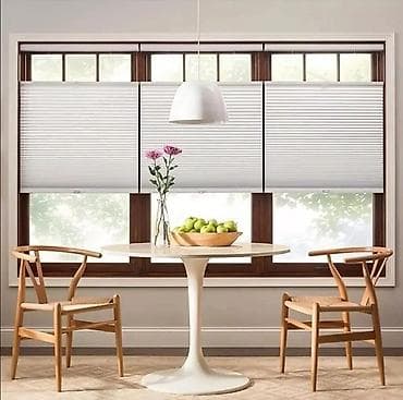 matras taxt ucun: Plisse jalüz pərdələr - Material: sıx toxumalı, günəşə davamlı parça; — 4