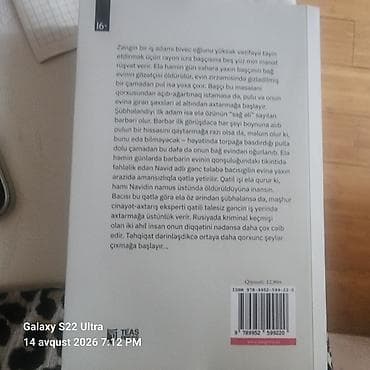 bazar cantası: Məhsul: Kitab – “Boş Çanta” Müəllif: Elxan Elatlı Janr: Detektiv roman — 2