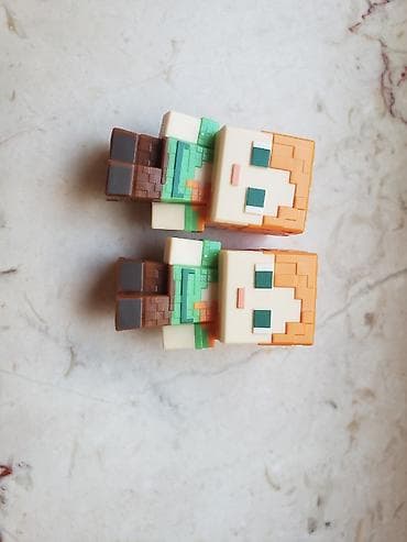 sederek oyuncaq: Minecraft temalı mini fiqur – Alex xarakteri - Blokvari dizayn — 1