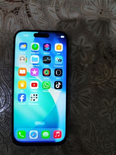 boş keys: IPhone (qara rəng) Xüsusiyyətlər: - Ekran: tam ekran, Dynamic Island — 4