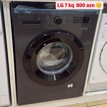 maşın radiosu: Paltaryuyan maşın LG, 7 kq, Avtomat, Qurutmasız, Kredit yoxdur — 1