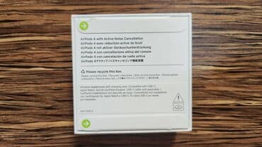 Информатика: Airpods 4 ANC. Yeni və bağlı qutuda orijinal. Amerikadan alınıb — 2