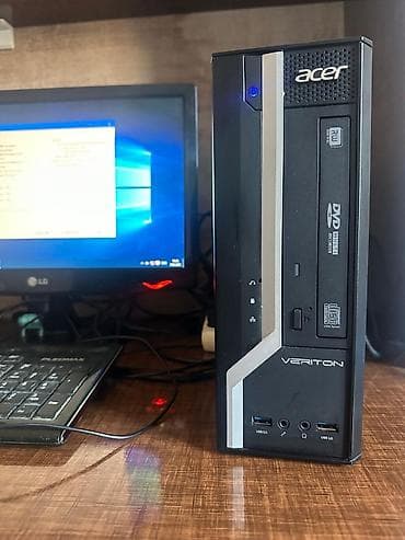 Masaüstü kompüterlər və iş stansiyaları: Acer Veriton X2631G SFF masaüstü kompüter. HDD 500 GB Texniki — 1