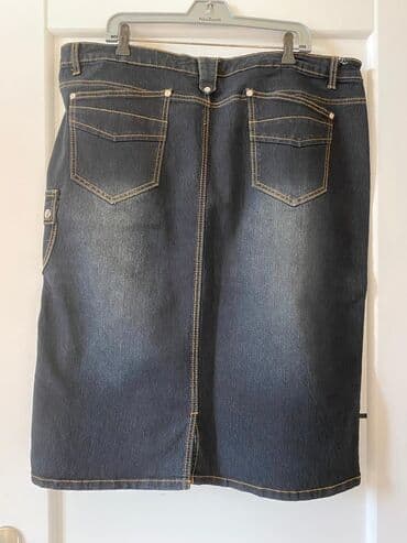 etekler: Midi Ətək, Cins, 2XL — 8