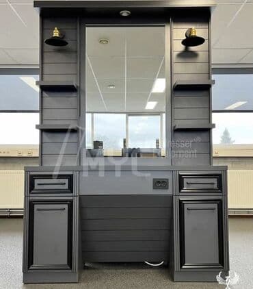 офисная мебель: İstənilən dizaynda və uyğun büdcəyə bütün növ Bərbər mebellərinin — 7