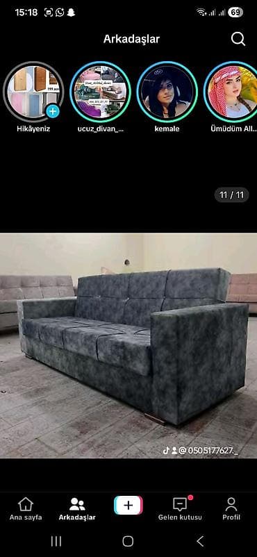 yeni divan: Divan, Açılmayan, Bazasız, Parça, Çatdırılma yoxdur — 5