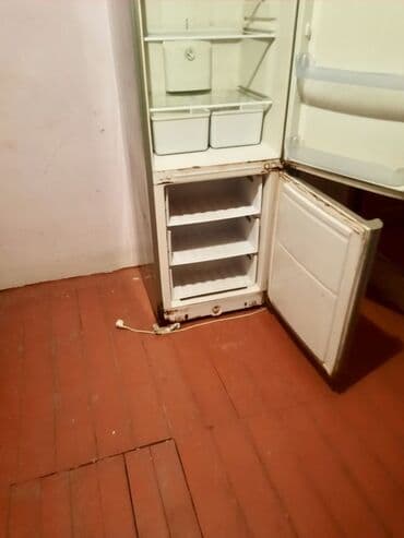 Duxovkalar: İşlənmiş 2 qapılı Soyuducu Satılır, rəng - Gümüşü — 3