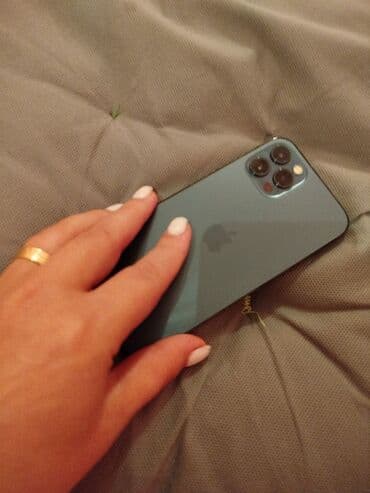 nar gold nomreler: IPhone 12 Pro, 128 GB, Blue Titanium, Barmaq izi — 3