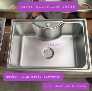 dəmir tırab: Moykalar qabyuyanlar, Moykalar her qiymete her olcude var Elave — 3