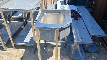 Restoran, kafe avadanlığı: Paslanmayan poladdan (inox) peşəkar mətbəx avadanlıqları Məhsul — 1