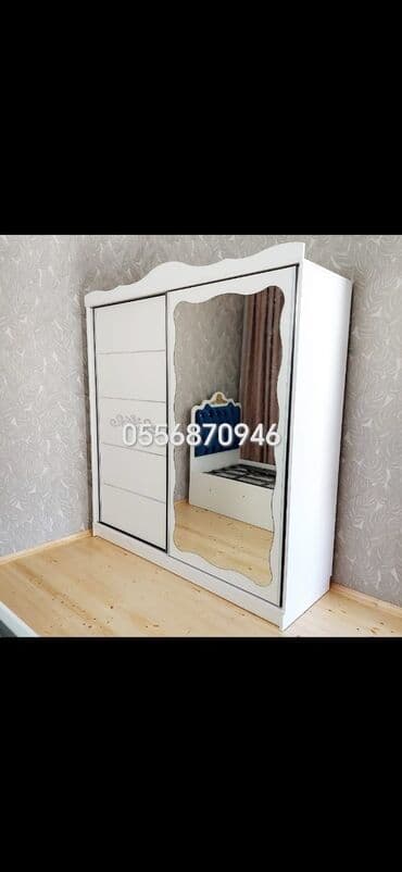 шкафы купе в баку цены: Новый, Распашной, 4 двери Прямой шкаф, Гардеробный шкаф, Азербайджан — 3