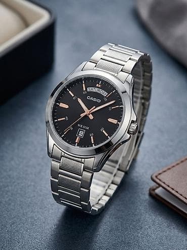 anti pas: Qol saatı, Casio, rəng - Qara — 1