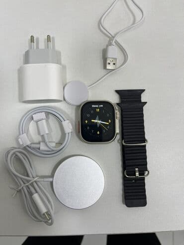 smart saat kəməri: Saat dəsti, rəng - Qara — 1