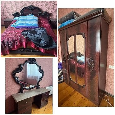 İkinəfərlik çarpayı, Dolab, Komod, Termo, İşlənmiş