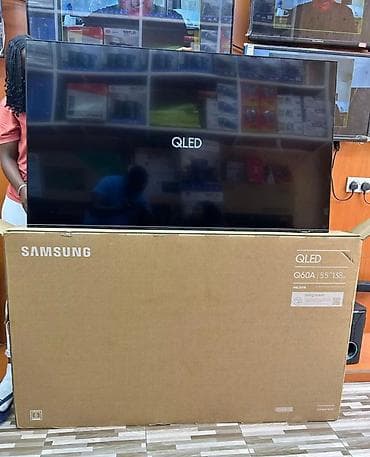 Yeni Televizor Samsung QLED 55" 4K (3840x2160), Rayonlara çatdırılma, Pulsuz çatdırılma — 2