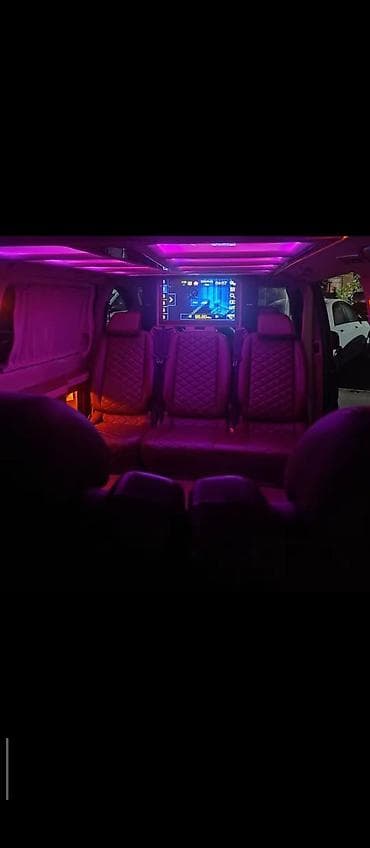 Продажа авто: Mercedes-Benz Viano, qara rəng, uzun kuzovlu miniven. Xüsusiyyətlər — 8