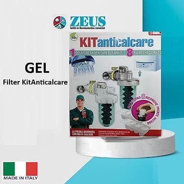 GEL Filter Kit Anticalcare – İtaliyada istehsal Məhsul: məişət su