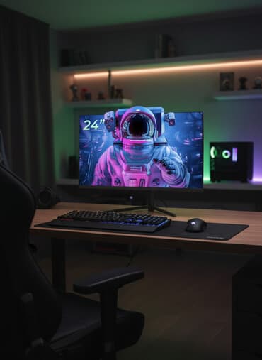 nvidia rtx 3090 qiymeti: HARTENS oyun monitoru - Ekran ölçüsü: 24" - Matris: IPS – geniş baxış — 1