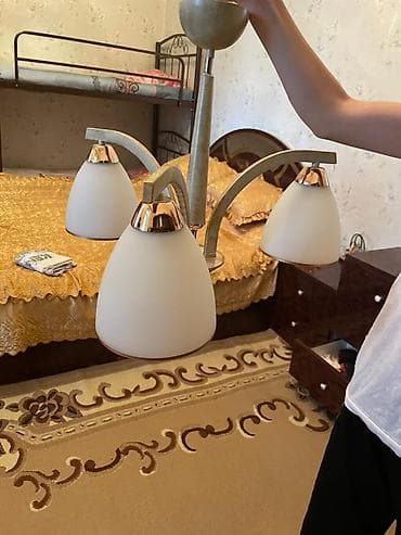 saxta baba geyimi: Çılçıraq, 3 lampa, Metal — 2