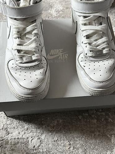 gomuş: Nike Air Force 1 High – ağ rəng Originaldı go sportdan alınıb 240 — 1
