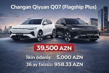qusar masin bazari: Changan Qiyuan Q07: 1.5 l | Ofrouder/SUV — 1