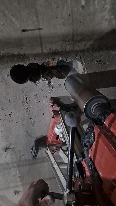 temiri: Beton deşmə və kəsim xidməti – Hilti DD 200 karot qurğusu ilə Təsvir — 5