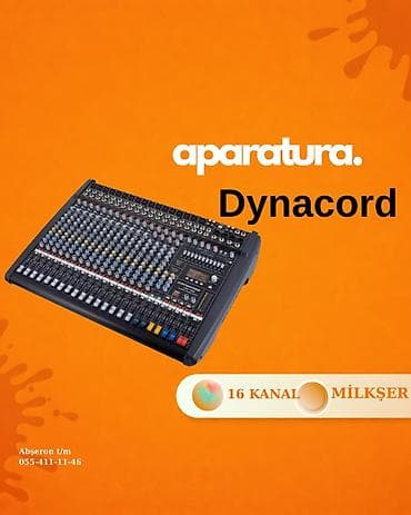 gücləndirici: Dynacord CMS 1600 — Peşəkar 16 Kanallı Mikşer Böyük tədbirlər və geniş — 1