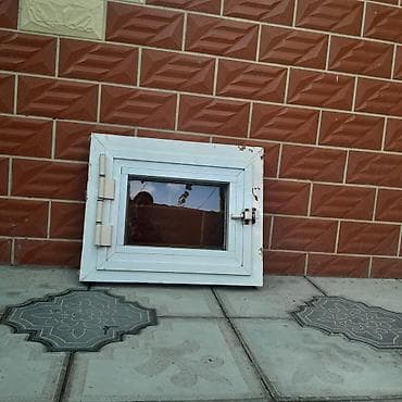 parnik salafan: PVC pəncərə paketləri - Material: ağ rəngli PVC profil (win-open — 2