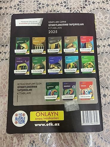 Testlər: Məhsul: “English – 2025 Test Toplusu” (Dövlət İmtahan Mərkəzi) — 2