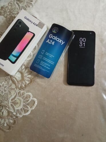 samsun a6: Samsung Galaxy A24 4G, 128 GB, rəng - Qara, İki sim kartlı, Barmaq izi — 6