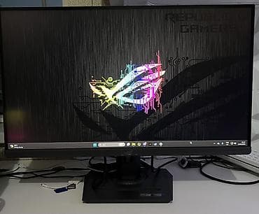 Мониторы: Asus rog strix xg279cns Manitor yenidir (open box) Açılıb yoxlanılıb — 4