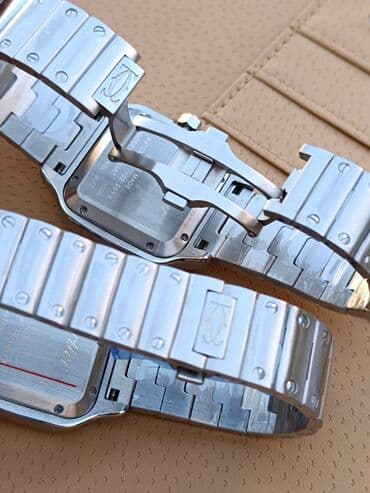 relax saat: Yeni, Qol saatı, Cartier, rəng - Qara — 5