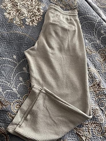 paltar qadin: Şalvar, Bershka, XL, L, rəng - Boz — 4