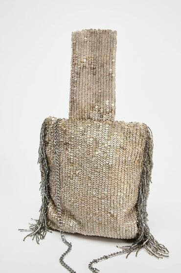 seleme pul verilir 2021: Çiyin çantası, Zara, Yeni — 1