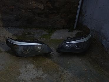 bmw e70 ehtiyat hisseleri: Komplekt, Yaxın və uzaq vuran işıqlar BMW, 2008 il, Orijinal, Almaniya, İşlənmiş — 3