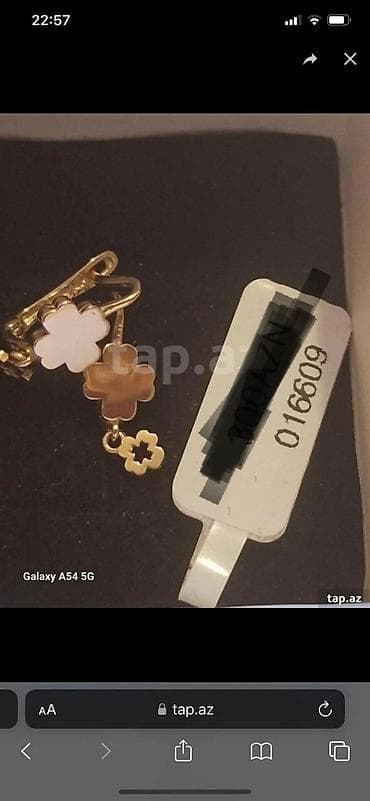 Sırğa, Sarı qızıl