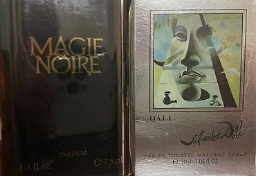 Lancôme Magie Noire Parfum 7.5 ml Salvador Dali 30 ml hər biri 120 at lalafo.az Lancôme Magie Noire Parfum 7.5 ml Salvador Dali 30 ml hər biri 120