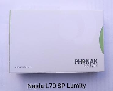Eşitmə cihazları: TƏCİLİ SATİLİR Phonak Naïda L70 SP (Lumity)(platforması) 20 Klapanli — 2