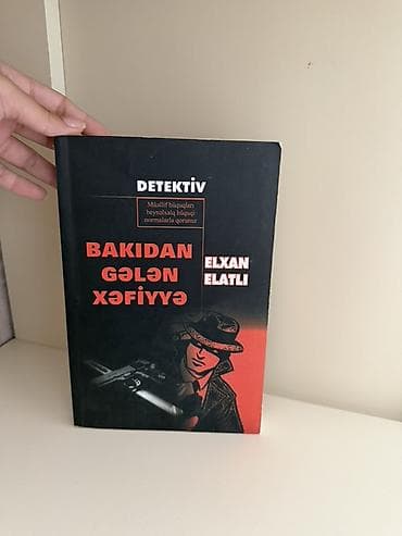 Художественная литература: Məhsul: Kitab – “Bakından Gələn Xəfiyyə” Müəllif: Elxan Elatlı Janr — 1